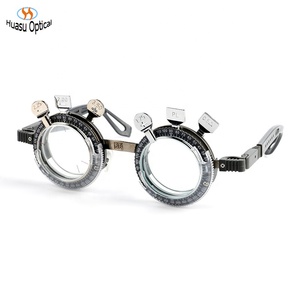 Lenti di Prova Oftalmiche con Montatura in Metallo, Lenti in Vetro per Test di Optometria, Ottica - Product Image 5