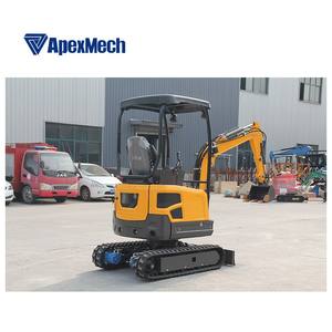 ApexMech Mini escavatore Diesel Kubota motore 3.5ton macchina 1.5ton peso operativo 3.5ton escavatore cingolato benna accessori - Product Image 1