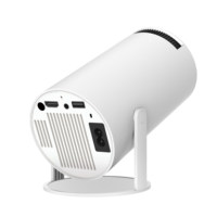 Proyector de Videojuegos Portátil para la Copa Mundial 2026, Consola de Juegos Interactiva Inteligente Android 3D, Proyector LED LCD HY300 con Control de Juego