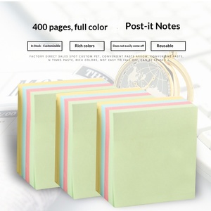 Colorful Gradient 400 Pages Sticky Notes Korean Style Student Office Stationery Creative Memo <b>Pad</b> Cost Effective - Product Image 2