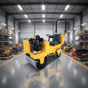 Rouleau compresseur vibrant professionnel <span class=keywords><strong>de</strong></span> 4 tonnes, mini-rouleau compresseur à vendre avec une excellente stabilité <span class=keywords><strong>de</strong></span> fonctionnement - Product Image 1