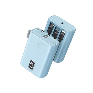 공장 공급 휴대 전화 배터리 휴대용 충전기 22.5w Pd 빠른 충전기 유형 C 10000mah 전원 은행 전화