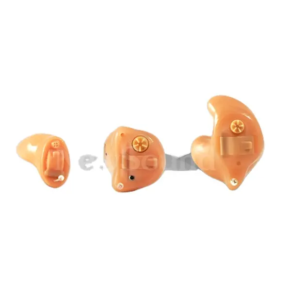 Paire de Mini prothèses auditives numériques, Kits de pièces auditives edc, Kits pour batteries 312A