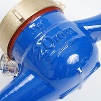 Customizable Iron 15mm 20mm Brass Multi Jet Dry Type Mechanical Water Meter with Threaded Connection