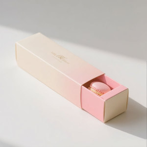 Scatola di cioccolato per Cupcake con finestra trasparente per dolci da Dessert scatola per dolci da asporto con inserti da forno scatola di carta da asporto - Product Image 3