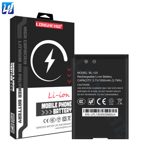 Batería de Repuesto para Teléfono Móvil BL-125 de Alta Calidad, Nueva, 1000mAh 3.7V para <span class=keywords><strong>IMobile</strong></span> - Product Image 1