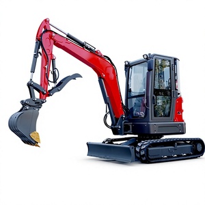 Miniexcavadora Negra con Capacidad de Cazo de 0.12m, Motor de 110kW de Potencia, Alta Capacidad de Excavación - Product Image 1