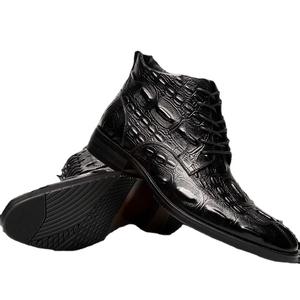 Botas de Trabajo para Hombre, de Cáñamo, con Cordones, Impermeables, Antideslizantes, Estilo Inglés Vintage, con Suela de Goma Cosida a Mano Goodyear - Product Image 6