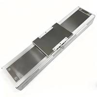 GAOGONG GCH10 Módulo Lineal CNC de Precisión, Mesa Deslizante con Husillo de Bolas de Aluminio, Motor, Carrera de 100-800mm, Plataforma de Movimiento con Guía Lineal
