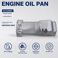 Cárter de Aceite de Motor de Alta Resistencia para Mercedes-Benz, Unidad OE A1030100513, Depósito de Alta Capacidad, Unidad de Ingeniería de Precisión