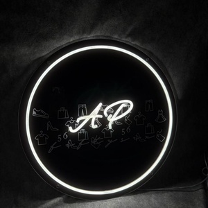 Letrero LED <span class=keywords><strong>de</strong></span> neón blanco personalizado para <span class=keywords><strong>ropa</strong></span>, boutique, vestido <span class=keywords><strong>de</strong></span> novia <span class=keywords><strong>y</strong></span> zapatos, tienda, iluminación <span class=keywords><strong>de</strong></span> fiesta, lámpara acrílica, decoración <span class=keywords><strong>de</strong></span> pared corporal - Product Image 2