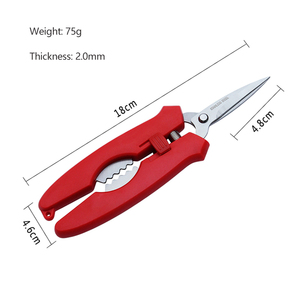 Chất Lượng Cao Cấp Công Nghiệp Thép Không Gỉ Hải Sản Kéo Mịn Cạnh Đa-Mục Đích Nhà Bếp Tôm Hùm & Cua Kéo - Product Image 2