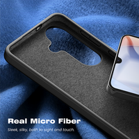 Coque de téléphone souple en silicone liquide noir Wintop S26/S26U/S26P, antichoc, compatible avec la charge sans fil, design professionnel, CE