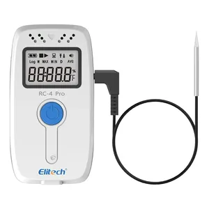 HEDAO RC-4 PRO <b>Temperature</b> <b>Data</b> <b>Logger</b> NTC Battery Plastic Material Pharmacy Refrigerators Thermohygrometer Monitor - Product Image 2