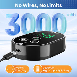 Fitease 1 Paio di Massaggiatori per Piedi e Caviglie Intelligenti, Ricaricabili 3000mAh, 3 Modalità, Doppio Motore, Vibrazione Profonda, Controllo Temporizzato, per il Dolore - Product Image 4