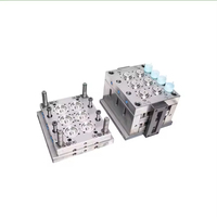 Venta directa de fábrica Acero PVC ABS PP Moldeo por inyección Hot Runner Plástico Tapa de botella Molde Maquinaria con pasador eyector