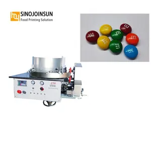 Volautomatische Eetbare Gravure Candy Printer 3d Gummy Ball Candy Capsule Print Zoetwaren Machine