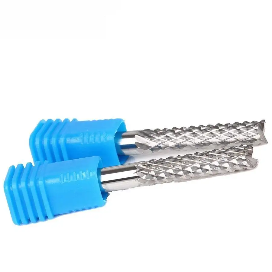Solid Carbide Corn End Mill Milling Cutter Bits 3.175mm, 4mm, 6mm, 8mm PCB End Mill CNC Cutting Milling Tools
