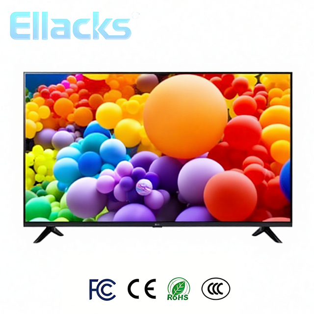 2026 Factory New Borderless 4K LCD LED Smart WiFi Hotel TV 40 50 55 Inches Android Google Built-In Speaker for