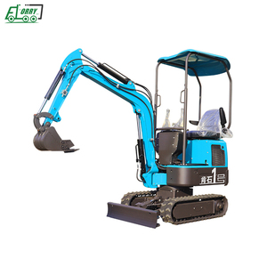 Miniexcavadora China ELORRY EL10 de 1 Tonelada, Miniexcavadora de Orugas con Certificación CE - Product Image 6