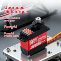 GDW DS051MG 9G Servomoteur numérique à engrenages métalliques haute précision, mini servo haute vitesse pour voiture RC, robot, bateau, avion, hélicoptère, bricolage