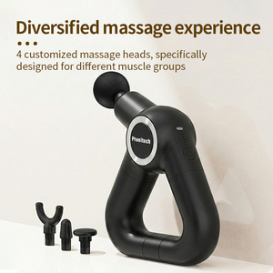Pistolet de massage triangulaire Phenitech à vibrations profondes pour les tissus musculaires, thérapie des points gâchettes ciblée pour soulager les douleurs corporelles - Product Image 2