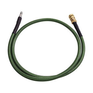 Tuyau d'air HPA SLP FLEX de 40 pouces pour <span class=keywords><strong>paintball</strong></span>, noir olive ou kaki, grand diamètre, avec raccords standard américains - Product Image 3