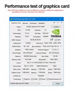 การ์ดจอ Geforce 2060 Rtx Gaming 6gb ของแท้จากโรงงาน สำหรับเดสก์ท็อป GPU การ์ดแสดงผล มีสินค้าในสต็อก ขายส่ง - Product Image 4