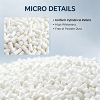 Masterbatch de remplissage de carbonate de calcium HDPE à 83 % pour film soufflé (BFL-3115HD) XUFENG, particules blanches