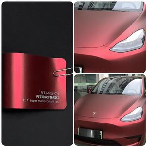 <span class=keywords><strong>Film</strong></span> de protection de voiture en vinyle rouge cristal premium avec changement de couleur brillant/mat, installation facile, <span class=keywords><strong>film</strong></span> de protection de couleur PPF - Product Image 3