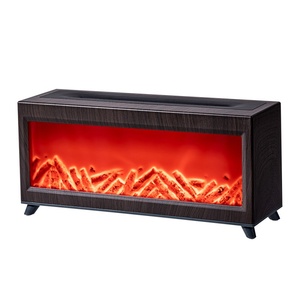 Humidificador de chimenea de llama simulada de 220ML, humidificador de aire de fuego con luz Led de 7 colores, difusor de chimenea 3D con Control remoto - Product Image 1