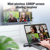 Extenseur HDMI sans fil FJGEAR 8Tx 1Rx 4K 50M, émetteur-récepteur vidéo et audio, partage d'écran pour les réunions, l'éducation et le bureau
