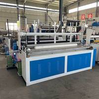 Machine à fabriquer du papier toilette rentable, ligne de production de papier toilette pour les petites entreprises