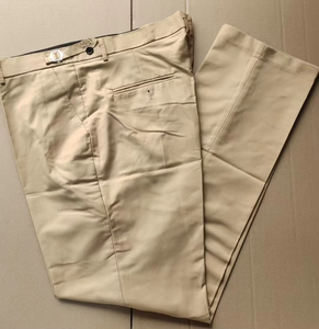 Wholesale Stretch Men's <strong>Suit</strong> Breathable Men's <strong>Suit</strong> in <strong>Khaki</strong> for Summer Weddings - Product Image 6