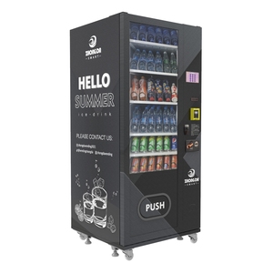 Zhongda thanh toán thẻ tín dụng Máy bán hàng tự động cho đồ uống lạnh với SDK màn hình cảm ứng máy nén làm mát Wi-Fi từ xa trung tâm giám sát - Product Image 1