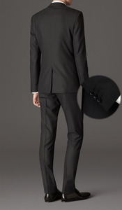 Nuevo Conjunto <span class=keywords><strong>de</strong></span> 2 Piezas <span class=keywords><strong>de</strong></span> Chaqueta y Pantalón Largo <span class=keywords><strong>de</strong></span> Color Sólido para Hombre, Traje Formal <span class=keywords><strong>de</strong></span> Negocios para Exteriores, Casual, Entallado, para Bodas, Traje <span class=keywords><strong>de</strong></span> <span class=keywords><strong>Caballero</strong></span> - Product Image 5