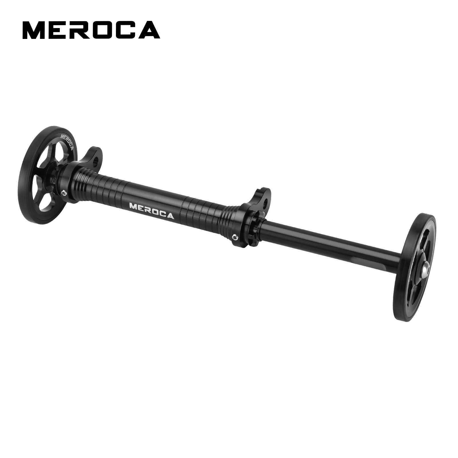 Telescopic rod easy wheel (black)