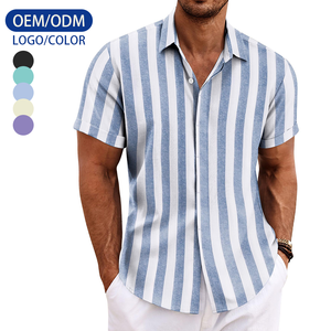 <span class=keywords><strong>Camicia</strong></span> <span class=keywords><strong>a</strong></span> <span class=keywords><strong>righe</strong></span> bianche <span class=keywords><strong>blu</strong></span> personalizzata <span class=keywords><strong>camicia</strong></span> Casual da <span class=keywords><strong>uomo</strong></span> <span class=keywords><strong>a</strong></span> <span class=keywords><strong>righe</strong></span> verticali - Product Image 1