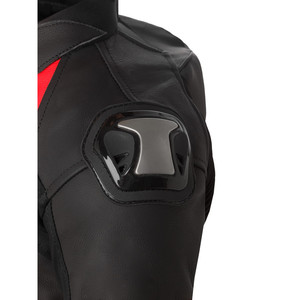 Befast Vegas CE kids leather racing minibike <b>suit</b> <b>Black</b> <b>Red</b> XXL - Product Image 2