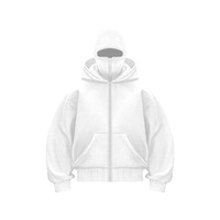 Sweat-shirts en molleton pour hommes, directement de l'usine, personnalisables, à double capuche, style streetwear pour hommes