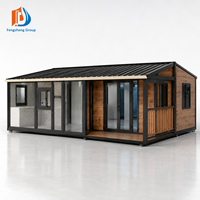 Maison préfabriquée moderne de luxe 20 pieds 40 pieds, maison modulaire écoénergétique, mini-maison, maisons préfabriquées pour villas de vacances
