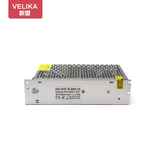 เวลิกา เอส-240-12 12V 240W แหล่งจ่ายไฟแบบสวิตช์ 200x110x50 มม. สำหรับแถบ LED ระบบรักษาความปลอดภัย CNC - Product Image 2