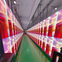 Pantalla LED de Alquiler para Exteriores P3.91 IP65 Resistente al Agua 4K, Panel de Fondo para Escenarios, Alta Frecuencia de Actualización, Panel de Aluminio Fundido Ligero