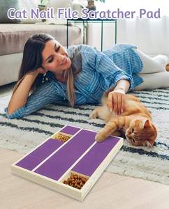 Wholesale Customizable Sustainable Wood Collapsible Simple Dog Claw Care Scratching Board and Nails <b>Pad</b> - Product Image 6