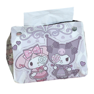 Custom Cartoon Fabric Pet Photo Desktop Paper Bag Tissue Box Dropshipping Gift Promotional Backpacks