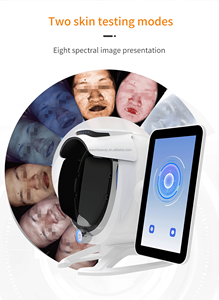 Appareil d'analyse de la peau 3D professionnel, équipement de beauté, soin de la peau HD, soin du visage avec scanner de peau Wifi, analyseur de peau à usage domestique - Product Image 4