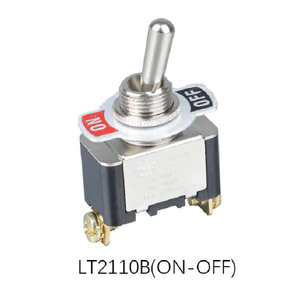 Interrupteur à bascule robuste 15A 250V SPST 2 broches Off-(on) Momentané en bakélite avec capuchon étanche IP67 - Product Image 4