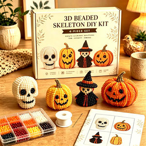 Kit de Cuentas 3D de Animales Mágicos Estrella y <span class=keywords><strong>Luna</strong></span>, Figura de Cristal Hecha a Mano, Regalo Artesanal Relajante para Mujeres Amantes de las Manualidades - Product Image 6
