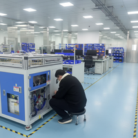 Lini Perakitan Setir Mobil Stune Semi-Otomatis 65KW 380V PLC/Motor/Kunci Torsi Terkontrol 120pcs/jam Kapasitas