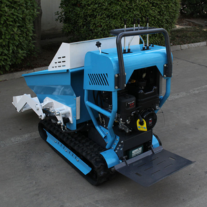 Prix d'usine sur mini-dumper sur chenilles motorisé de 400 kg avec benne et roues motrices - Product Image 3